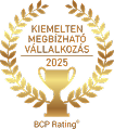Kiemelten megbízható vállalkozás, BCP Rating